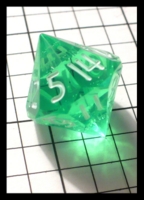 Dice : Dice - 14D - Gamescience Green Transparent - FA collection buy Dec2010